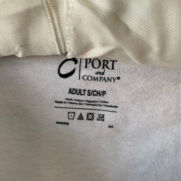 Kappa Alpha Theta Panhellenic Recruitment T-shirt size Small White Black Logos - Picture 8 of 14